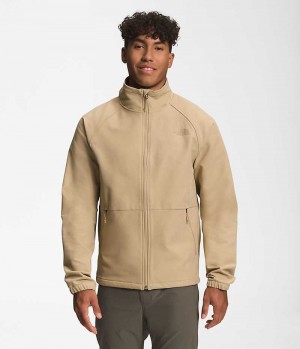 Beige Men's The North Face Camden Softshell Jacket | IRELAND UIZK