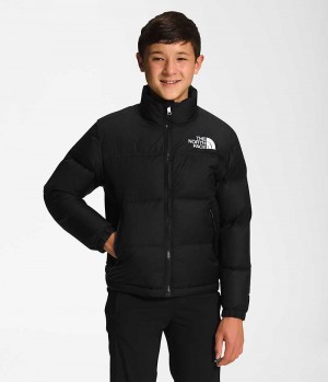 Black Boys' The North Face 1996 Retro Nuptse Puffer Jacket | IRELAND VZJC