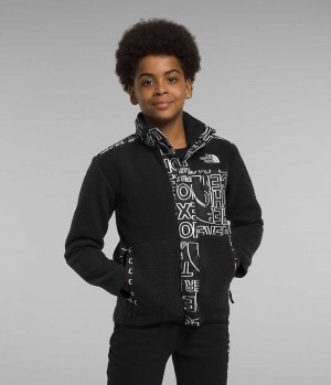 Black Boys' The North Face Forrest Mashup Fleece Jacket | DUBLIN JOUI