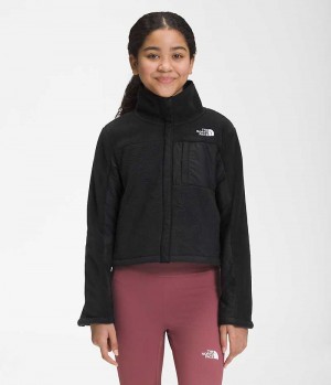 Black Girls'' The North Face Fleece Mashup Fleece Jacket | IRELAND OKFM