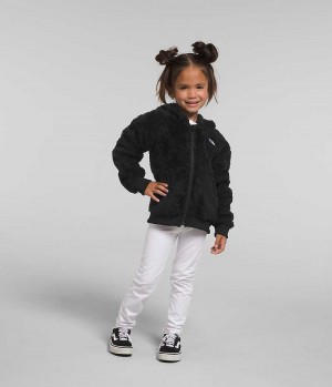 Black Girls'' The North Face Suave Oso Full-Zip Hoodie Fleece Jacket | IRELAND PZHG