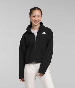 Black Girls'' The North Face TNF™ Tech Full-Zip Fleece Jacket | DUBLIN EUYX