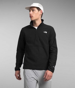 Black Men's The North Face Alpine Polartec® 100 ½-Zip Pullover | IRELAND RDLK