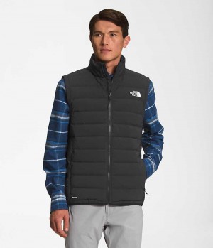 Black Men's The North Face Belleview Stretch Down Vest | IRELAND GSRF