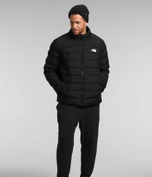 Black Men's The North Face Big Aconcagua 3 Puffer Jacket | DUBLIN IPJG