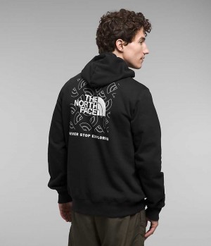 Black Men's The North Face Box NSE Pullover Hoodie | DUBLIN JASU