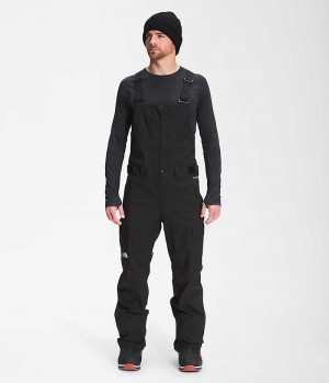 Black Men's The North Face Freedom Bib Pants | DUBLIN YFRQ