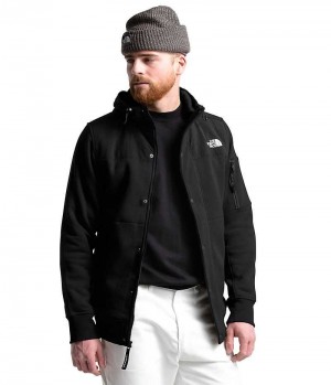 Black Men's The North Face Highrail Fleece Jacket | DUBLIN WABM