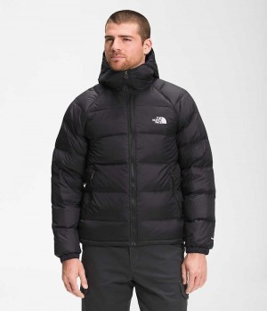 Black Men's The North Face Hydrenalite™ Hoodie Puffer Jacket | DUBLIN EFZU