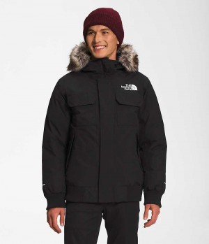 Black Men's The North Face McMurdo Bomber Jacket | DUBLIN BRQX