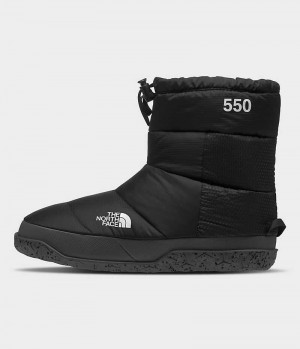 Black Men's The North Face Nuptse Après Winter Boots | IRELAND CGOP