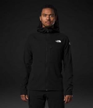 Black Men's The North Face Summit Series FUTUREFLEECE™ Full-Zip Hoodie Fleece Jacket | IRELAND SANU