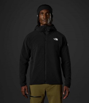 Black Men's The North Face Summit Series Casaval Hoodie Hybrid Jacket | IRELAND ITCG