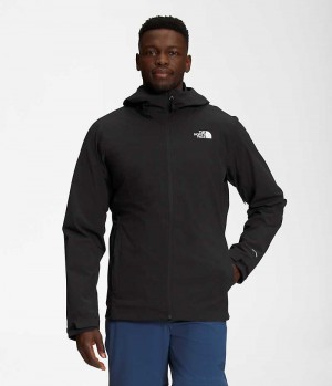 Black Men's The North Face ThermoBall™ Eco Triclimate® Insulated Jacket | IRELAND IYEB