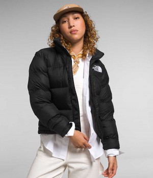 Black Women's The North Face 1996 Retro Nuptse Puffer Jacket | DUBLIN WLUK