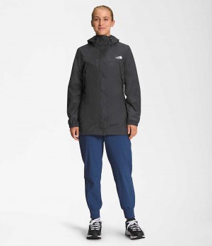 Black Women's The North Face Antora Coat | IRELAND KNJG