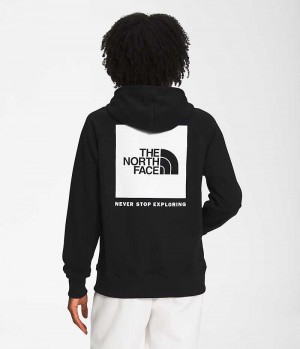 Black Women's The North Face Box NSE Pullover Hoodie | DUBLIN QCRE