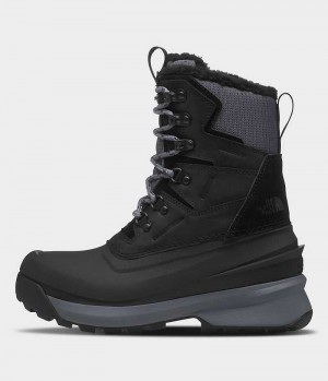 Black Women's The North Face Chilkat V 400 Waterproof Winter Boots | IRELAND WQXI