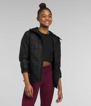 Black Women's The North Face Circaloft Hoodie Puffer Jacket | IRELAND SGBO