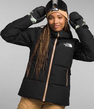 Black Women's The North Face Corefire Windstopper® Puffer Jacket | IRELAND RVGW