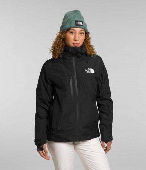 Black Women's The North Face Dawnstrike GTX Insulated Jacket | DUBLIN GXUK