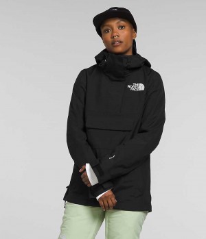 Black Women's The North Face Driftview Anorak Insulated Jacket | DUBLIN UXJK