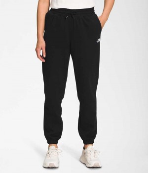 Black Women's The North Face Half Dome Fleece Pants | DUBLIN KZNU