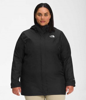 Black Women's The North Face Plus Antora Coat | IRELAND UGFD