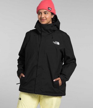 Black Women's The North Face Plus Freedom Insulated Jacket | DUBLIN NEQB