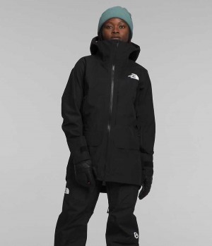 Black Women's The North Face Summit Series Verbier GTX Insulated Jacket | IRELAND MFQG