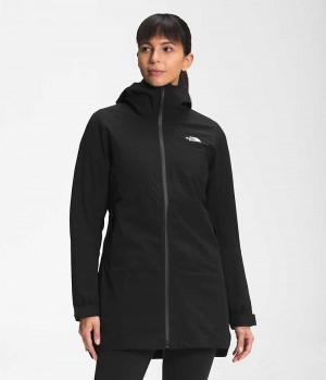 Black Women's The North Face ThermoBall™ Eco Triclimate® Coat | IRELAND AGUH