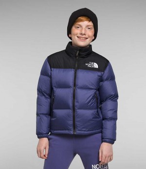 Blue Boys' The North Face 1996 Retro Nuptse Puffer Jacket | DUBLIN FSJP