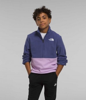 Blue Boys' The North Face Glacier ¼-Zip Pullover | DUBLIN AIPL