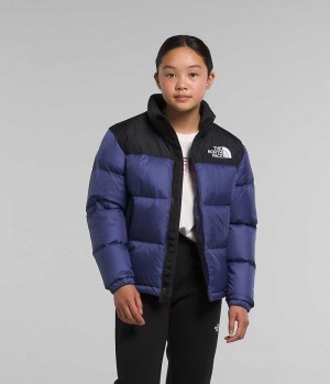 Blue Girls'' The North Face 1996 Retro Nuptse Puffer Jacket | IRELAND CFGZ