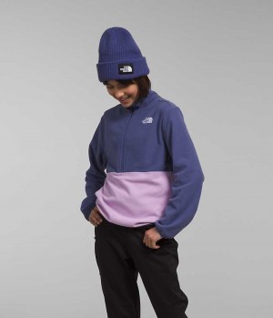 Blue Girls'' The North Face Glacier ¼-Zip Pullover | IRELAND LYBW