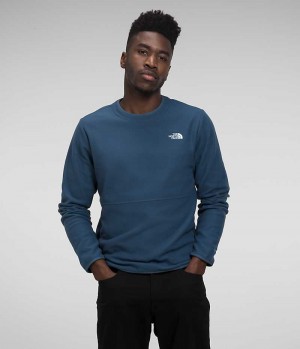 Blue Men's The North Face Alpine Polartec® 100 Crew Pullover | IRELAND AVML