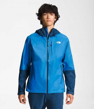 Blue Men's The North Face Alta Vista Rain Jacket | DUBLIN XGKT