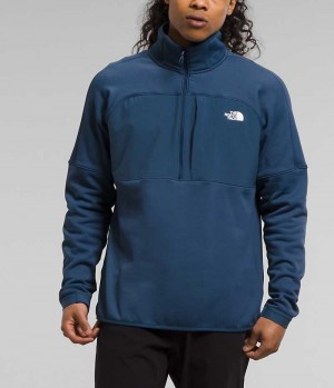 Blue Men's The North Face Canyonlands High Altitude ½-Zip Pullover | DUBLIN TIDM