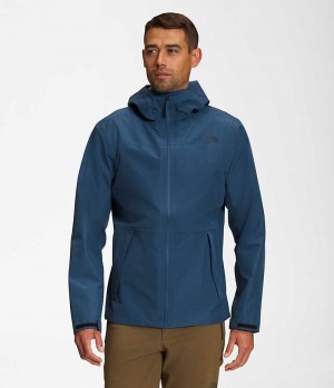 Blue Men's The North Face Dryzzle FUTURELIGHT™ Rain Jacket | IRELAND ZFQD