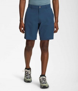 Blue Men's The North Face Rolling Sun Packable Shorts | DUBLIN ZBID