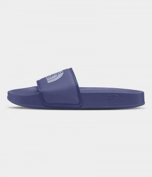 Blue Women's The North Face Base Camp III Slides | IRELAND XICU