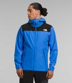 Blue / Black Men's The North Face Dryzzle FUTURELIGHT™ Rain Jacket | IRELAND OAUV