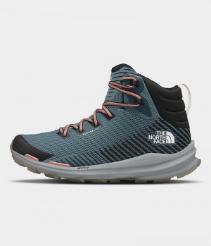 Blue / Black Women's The North Face VECTIV™ Fastpack Mid FUTURELIGHT™ Hiking Boots | DUBLIN QTES