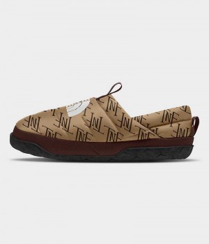 Brown Men's The North Face Nuptse Mules | DUBLIN PADF