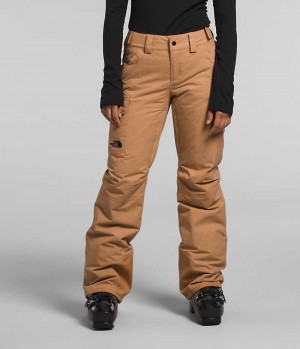 Brown Women's The North Face Freedom Insulated Pants | DUBLIN USQN