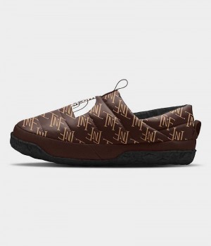 Brown Women's The North Face Nuptse Mules | DUBLIN CEAX