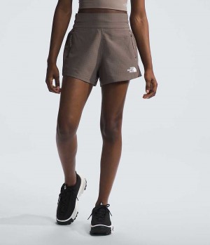 Brown Women's The North Face Tekware™ Grid Shorts | DUBLIN VPZT