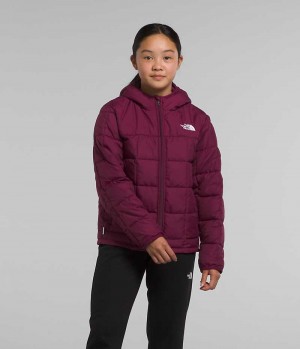 Burgundy Girls'' The North Face Lhotse Puffer Jacket | IRELAND JRYQ