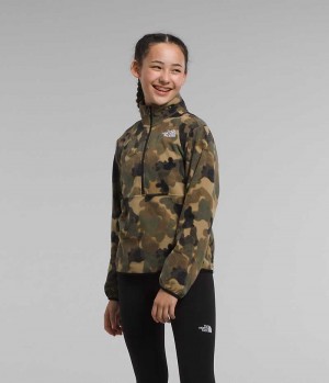 Camo Girls'' The North Face Glacier ¼-Zip Pullover | IRELAND JELU