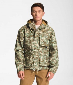 Camo Men's The North Face M66 Utility Rain Jacket | DUBLIN IZPT